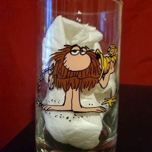 Arby's Drinking Glass Grog 1981 B C. Comic Collector Hart Mastroianni
